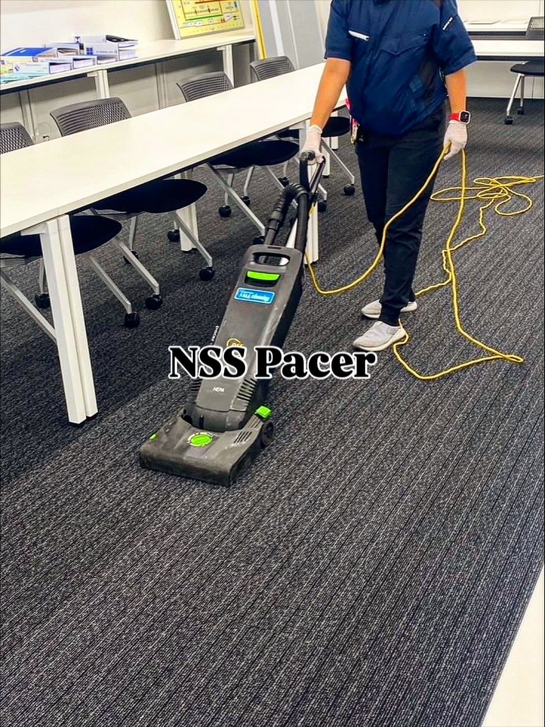 アメリカ製の業務用アップライトバキューム「NSS Pacer